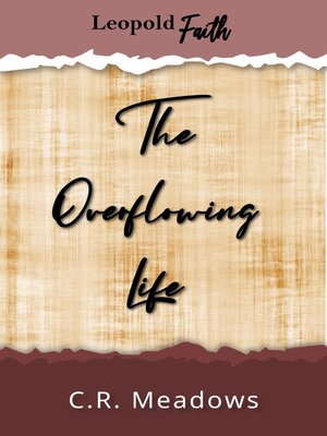 cover image of The Overflowing Life
